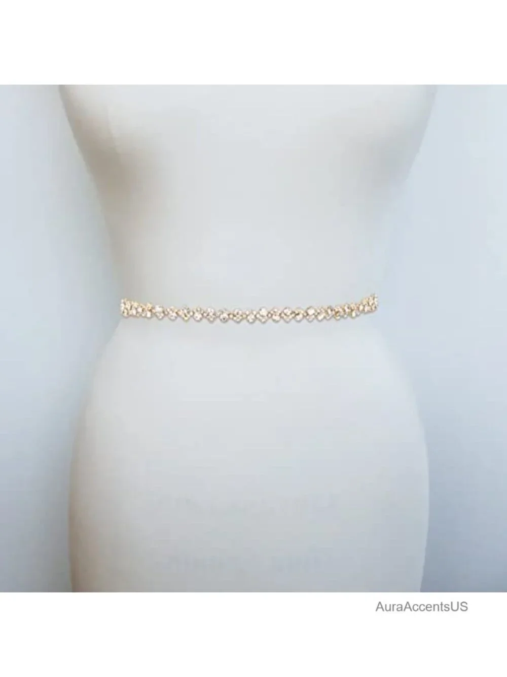 Rhinestone Bridal Wedding Belt Bling Formal Dress Rhinestone Belt Sparkly